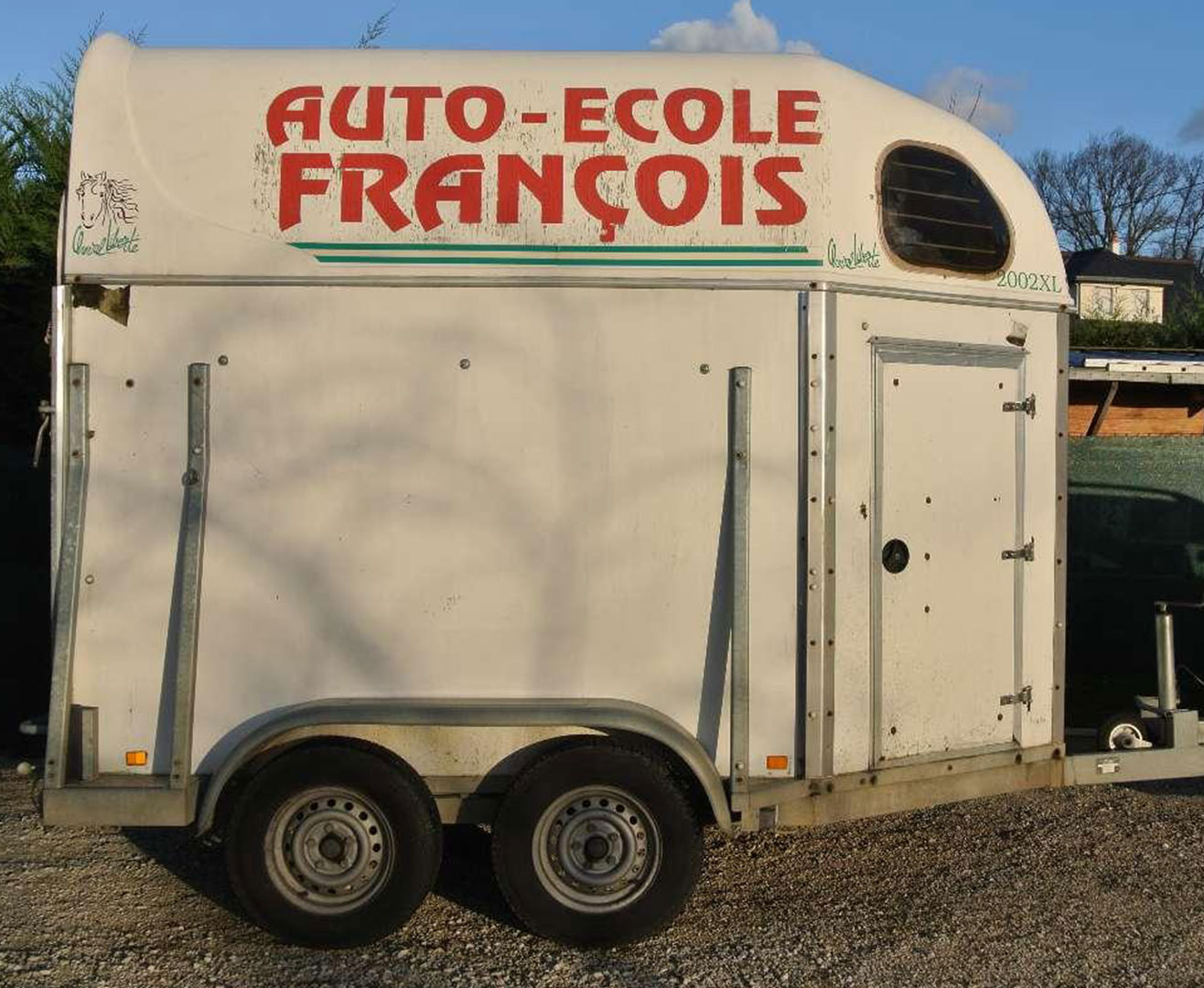 Remorque auto-école